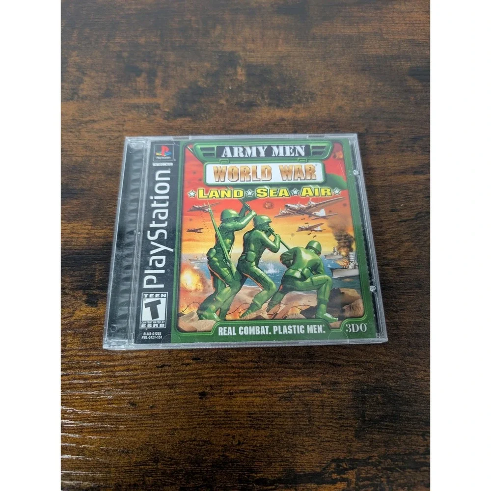 Army Men: World War -- Land, Sea, Air (Sony PlayStation‎ 1, 2000) Tested CIB